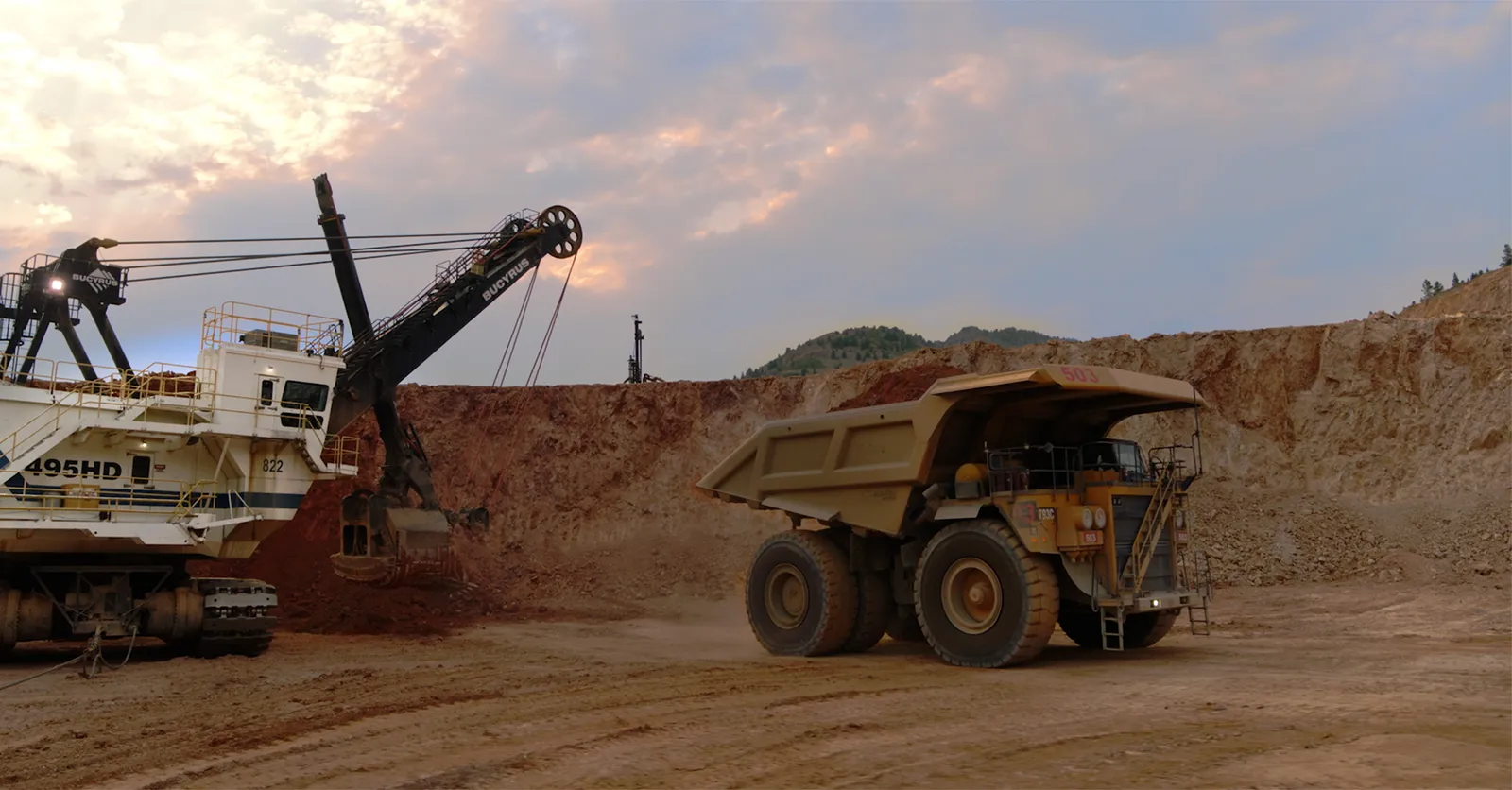 Corporate video and brand video production — engineer on site at a mining operation